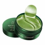 eye mask avacado/gold