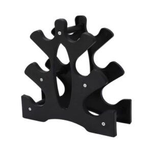 plastic studio dumbell rack