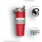 vacuum insulated mug 3 way lid