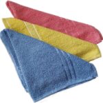 absorbent face towel 100% cotton 35x75cm