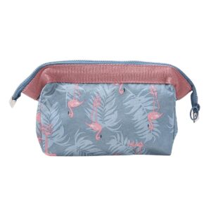 flamingo womens' toiletry, cosmetic pouch