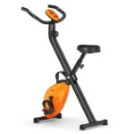 foldable exercise bike with adjustable seat
