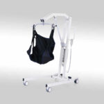 patient transfer trolley, electric hoist