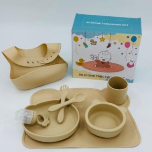 silicone tableware set