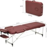 foldable massage bed