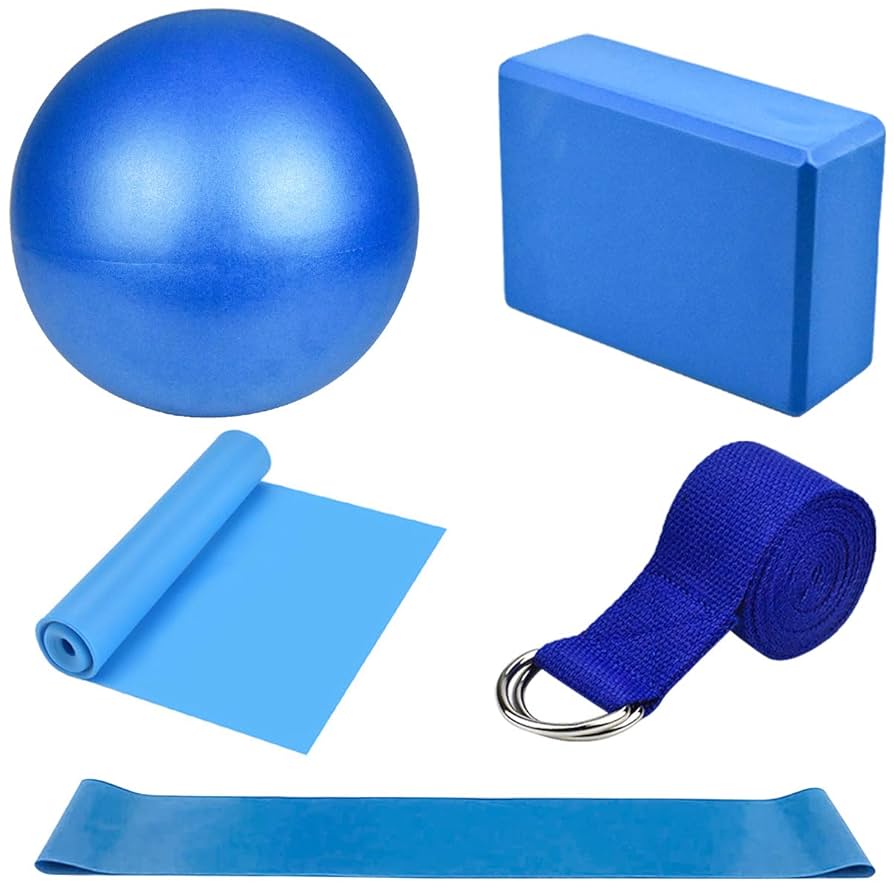 yoga training set blue 2 yoga training set blue 2