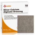 silver calcium alginate dressing (10pcs)
