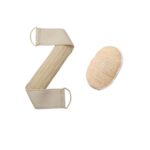 palm / back natural exfoliating palm loofah kit